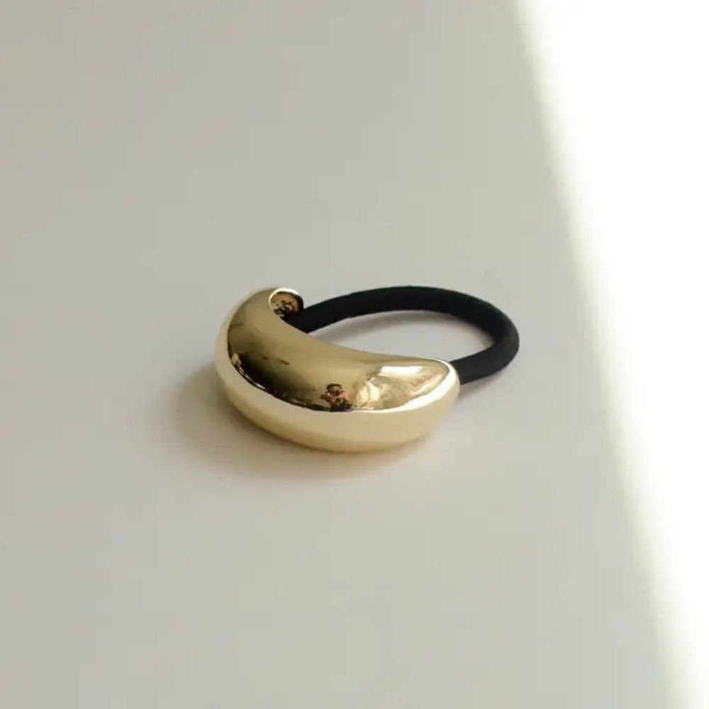 Elegant Gold Hair Tie A1080